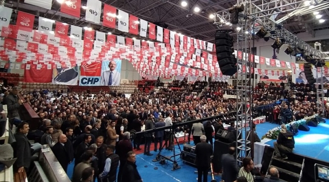 CHP İZMİR'DE KONGRE HEYECANI DEVAM EDİYOR