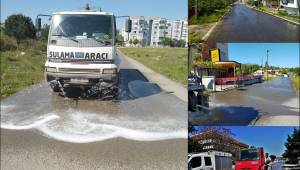 ALİAĞA'DA HİJYEN ÇALIŞMALARI ARALIKSIZ SÜRÜYOR