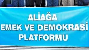 ALİAĞA EMEK VE DEMOKRASİ PLATFORMU'NDAN KORONA AÇIKLAMASI