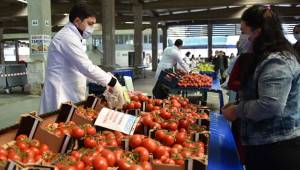 ALİAĞA SEMT PAZARI HİZMETE AÇILDI