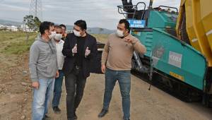 ALİAĞA'DA 180 BİN METREKARELİK ALANIN ASFALTLANMASI HEDEFLENİYOR