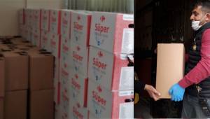 ALİAĞA EMNİYETİNDEN 500 AİLEYE YARDIM