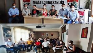 ALİAĞA CHP'DE DİJİTAL ÇAĞA HAZIRLIK TOPLANTISI YAPILDI