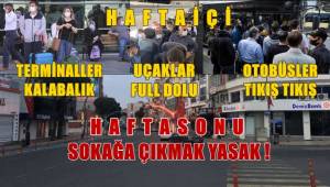 HAFTASONU 15 İLDE SOKAĞA ÇIKMAK YASAK
