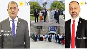 İYİ PARTİ YENİDEN KIRKPINAR DERKEN ALİAĞA BLD.MEC.ÜYESİ SARI'DA YÖNETİME SEÇİLDİ