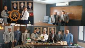 MHP ALİAĞA İLÇE YÖNETİMİNDEN İZMİR İL BAŞKANLIĞINA "HAYIRLI OLSUN" ZİYARETİ