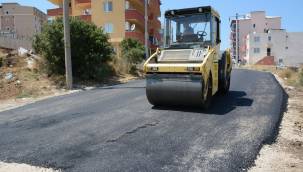 ALİAĞA YENİ MAHALLE'DE 4 GÜNDE 3 SOKAK ASFALTLANDI