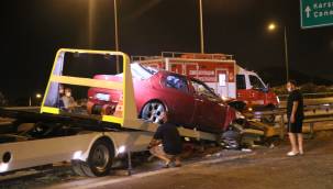 ÇEVREYOLUNDAKİ FECİ KAZADA 1 KİŞİ HAYATINI KAYBETTİ