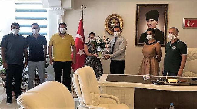 CHP ALİAĞA'DAN YENİ EMNİYET MÜDÜRÜ'NE ZİYARET