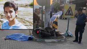 AK PARTİ KİRAZ İLÇE BAŞKANININ OĞLU TRAFİK KAZASINDA HAYATINI KAYBETTİ