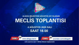 ALİAĞA BELEDİYE MECLİSİ BU AKŞAM TOPLANIYOR