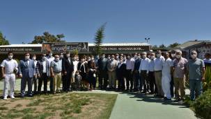 ALİAĞA'DA PROTOKOL BAYRAMLAŞTI