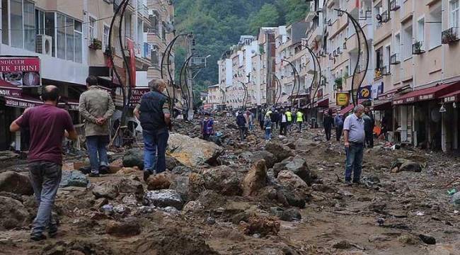 GİRESUN'DAKİ SEL FELAKETİNDE ÖLENLERİN SAYISI 6'YA ÇIKTI. 10 KİŞİ İSE HALA KAYIP