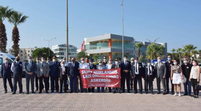 ALİAĞA'DA "GAZİLER GÜNÜ" KUTLANDI