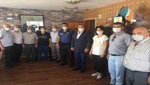 EMNİYET MÜDÜRÜ BALIKÇIOĞLU'NDAN MHP'YE İADE-İ ZİYARET