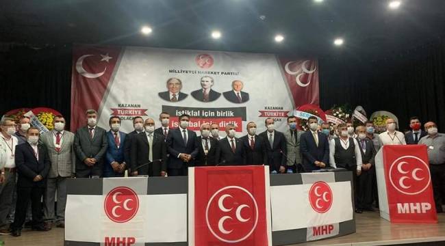 MHP ALİAĞA İLÇE TEŞKİLATI KONGRESİNİ YAPTI