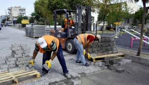 YENİ ŞAKRAN'DA SOKAKLAR YENİLENİYOR