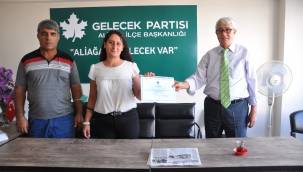 ALİAĞA GELECEK PARTİSİ GENÇLİK KOLLARI BAŞKANI BELLİ OLDU