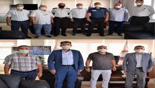 İLÇE JANDARMA KOMUTANI, İLÇE EMNİYET MÜDÜRÜ VE BAŞHEKİM'DEN ALTO'YA İADE-İ ZİYARET