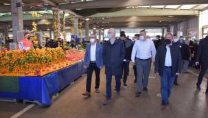 ALİAĞA'DA PAZAR YERLERİNE SIKI DENETİM