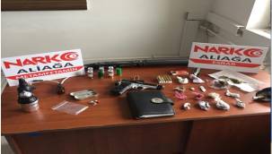 ALİAĞA NARKOTİKTEN ÇANDARLI'YA UYUŞTURUCU OPERASYONU