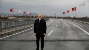 MANİSA-AKHİSAR ÇEVRE YOLU ULAŞIMA AÇILDI