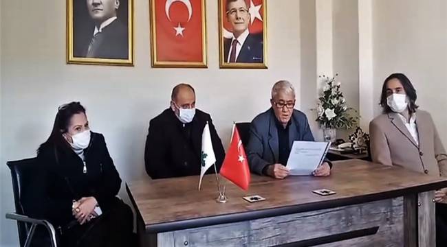 ALİAĞA CHP,İYİ PARTİ VE SP,GELECEK PARTİSİ'NE YAPILAN SALDIRIYI KINADI