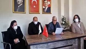 ALİAĞA CHP,İYİ PARTİ VE SP,GELECEK PARTİSİ'NE YAPILAN SALDIRIYI KINADI