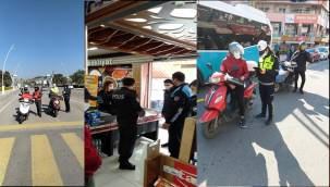 ALİAĞA'DA HAFTA SONU YASAKLARI DELEN VE MASKE TAKMAYAN TOPLAM 88 KİŞİYE CEZA KESİLDİ