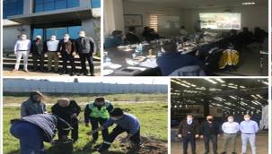 ALİAĞA KAYMAKAMI ÖMER KARAMAN HAFTA SONU DA MESAİYE DEVAM ETTİ