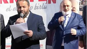 ALİAĞA SAADET PARTİLİLER NECMETTİN ERBAKAN'I ANDI