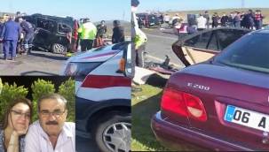 ALİAĞA'DAKİ FECİ KAZADA KARI KOCA HAYATINI KAYBETTİ