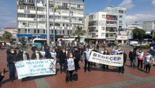 BAKIRÇAYDAKİ ÇEVRECİLER ALİAĞA'DA TOPLANDI