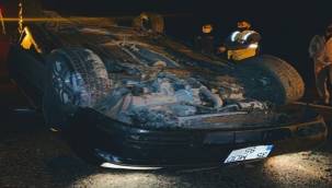 FOÇA'NIN ESKİ BELEDİYE BAŞKANI GÖKHAN DEMİRAĞ KAZADA YARALANDI