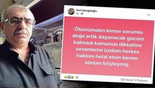 İZMİR'DE BİR KAHVEHANECİ BORÇLARI YÜZÜNDEN İNTİHAR ETTİ