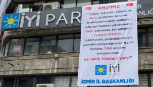 İZMİR İYİ PARTİ'DEN "ANDIMIZ" TEPKİSİ