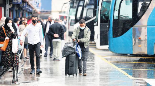 ŞEHİRLERARASI OTOBÜSLERDE KISITLAMA KALKINCA BİLET FİYALARI NORMALE DÖNDÜ