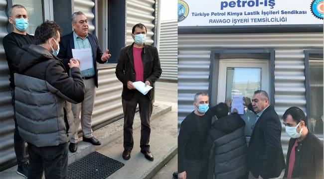 RAVAGO PETROKİMYA'DA "GREV KAPIDA"