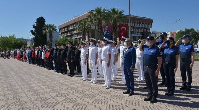 19 MAYIS ATATÜRK'Ü ANMA,GENÇLİK VE SPOR BAYRAMI ALİAĞA'DA TÖRENLE KUTLANDI