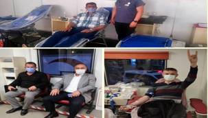 ALİAĞA CUMHUR İTTİFAKINDAN KAN BAĞIŞI