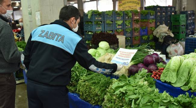 ALİAĞA'DAKİ SEMT PAZARLARI BUGÜN AÇILDI