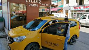 ALİAĞA'DAKİ TİCARİ TAKSİLER DEZENFEKTE EDİLİYOR