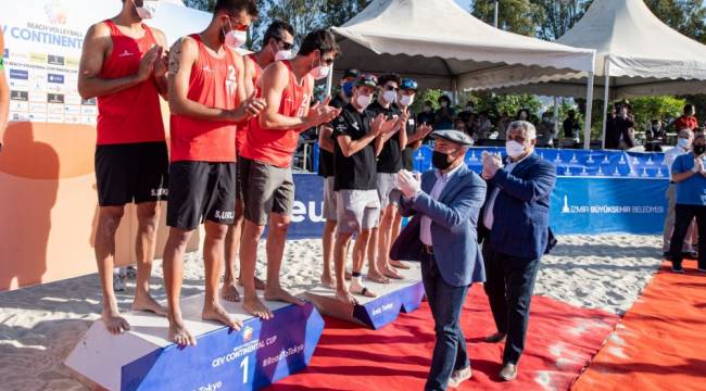 PLAJ VOLEYBOLUNUN ŞAMPİYONU TÜRKİYE OLDU