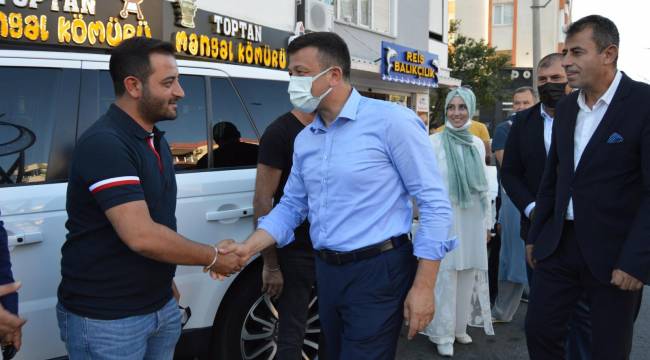 AK PARTİ GENEL BAŞKAN YARDIMCISI HAMZA DAĞ'DAN ALİAĞA'YA ZİYARET