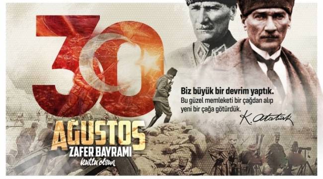 ALİAĞA'DA 30 AĞUSTOS ZAFER BAYRAMI'NDA "SAYGI TURU"