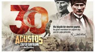 ALİAĞA'DA 30 AĞUSTOS ZAFER BAYRAMI'NDA "SAYGI TURU"