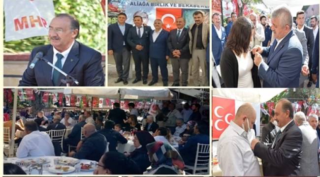 MHP'LİLER KAHVALTIDA BULUŞTU