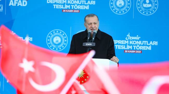 CUMHURBAŞKANI ERDOĞAN İZMİR'DE