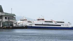 İZMİR'DE VAPUR SEFERLERİ İPTAL