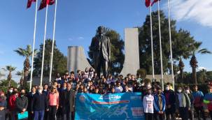 ALİAĞA'DA ATATÜRK YOL KOŞUSU DÜZENLENDİ